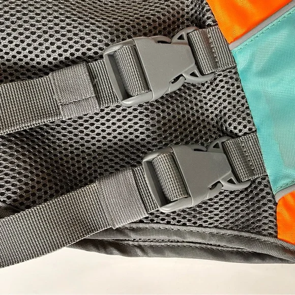 Youly Reflective Dog Life Jacket Vest Orange Large - Picture 3 of 7